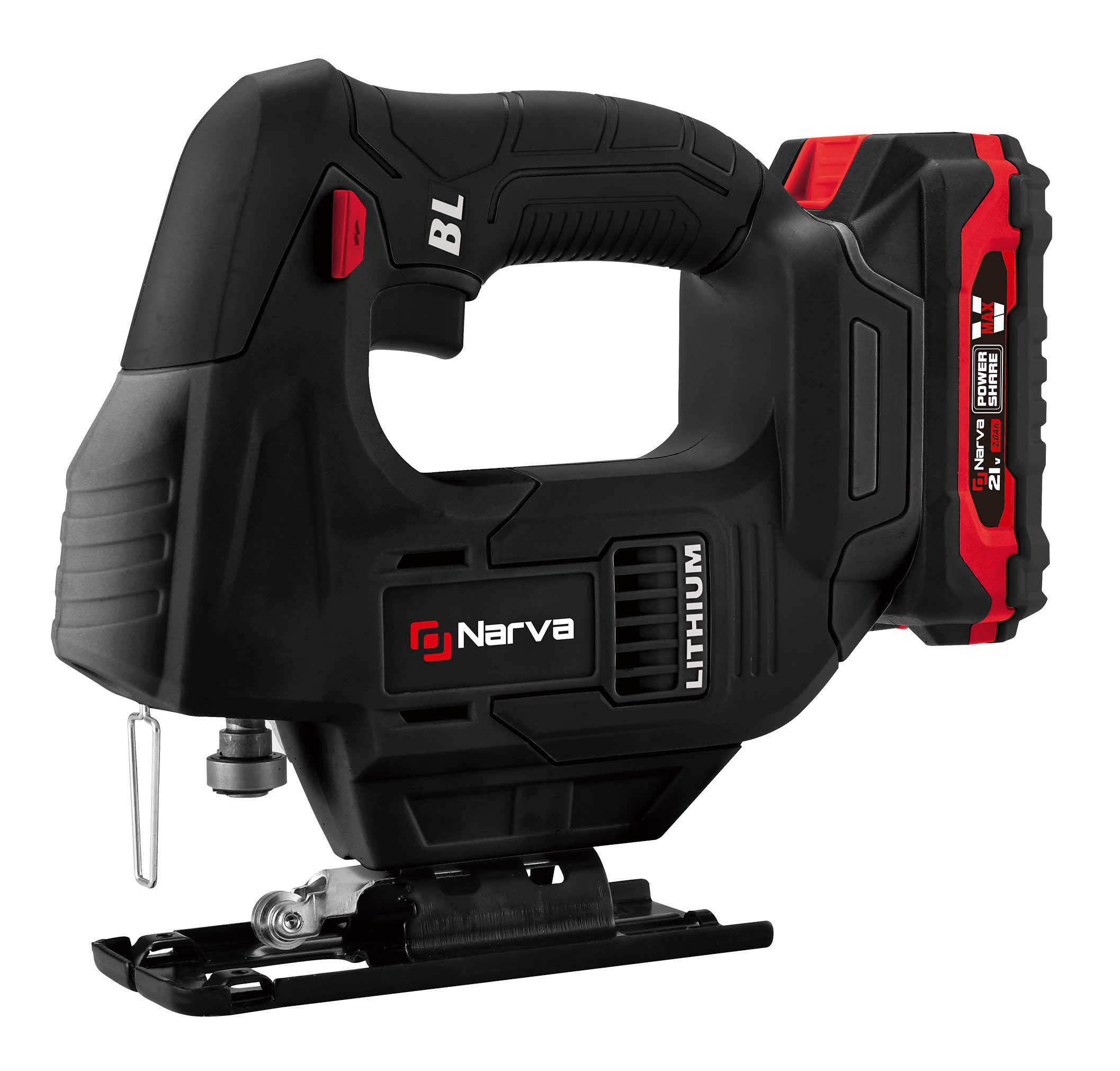 Акумуляторний лобзік NARVA NJS-21 PRO BL