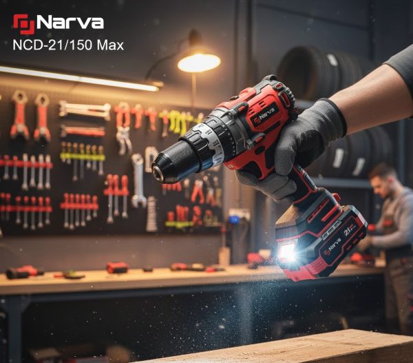 Ударний Шуруповерт Акумуляторний NARVA NCD-21/150 Max (150 Нм, Безщітковий)