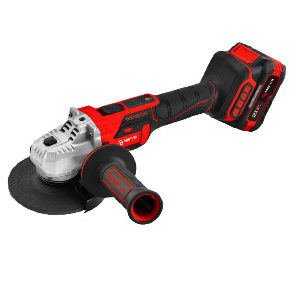 Акумуляторна кутова шліфувальна машина NARVA NAG-125 PRO BL